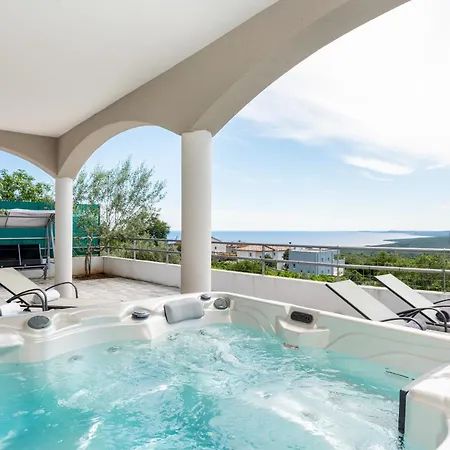 Bella Vista For 8 People With Sea View, Heated Pool & Wellness - Only 1,5 Km From Viskovici